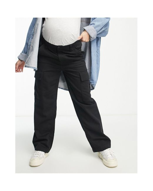 Cotton On Maternity Cargo Pants in White | Lyst UK