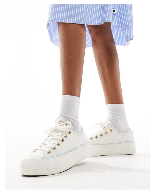 Converse White – chuck taylor all star lift ox – sneaker