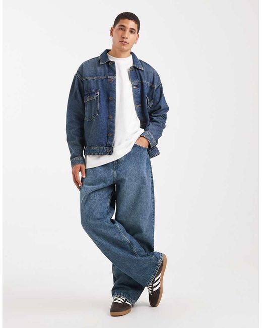 Jack & Jones Blue Denim Jacket for men