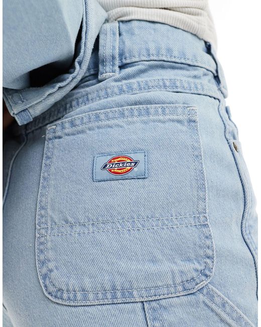 Dickies Blue – jeansshorts