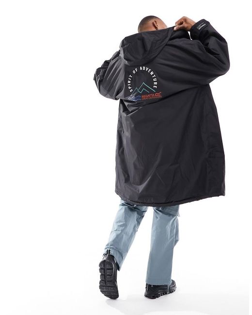 Regatta Blue Adult's Changing Robe