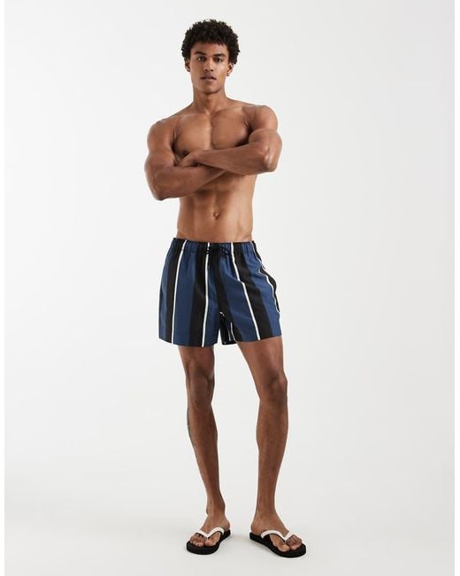 ASOS Blue Swim Shorts for men