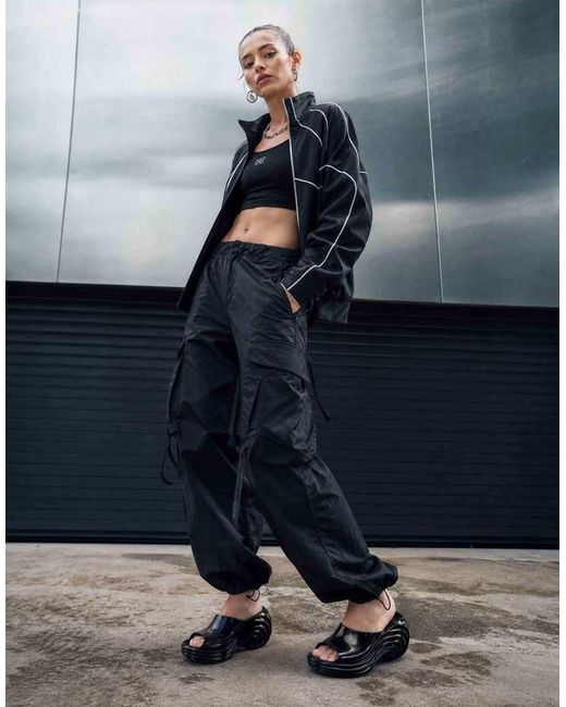 Melissa Black Platform + Diesel Sandals