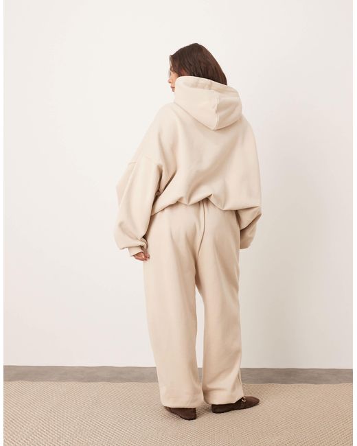 ARRANGE Natural Curve – hochwertige, schwere oversize-jogginghose