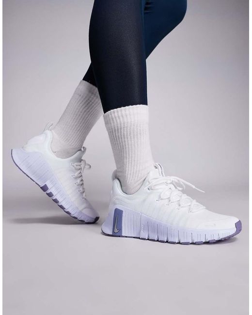 Nike Blue Free Metcon 6 Trainers
