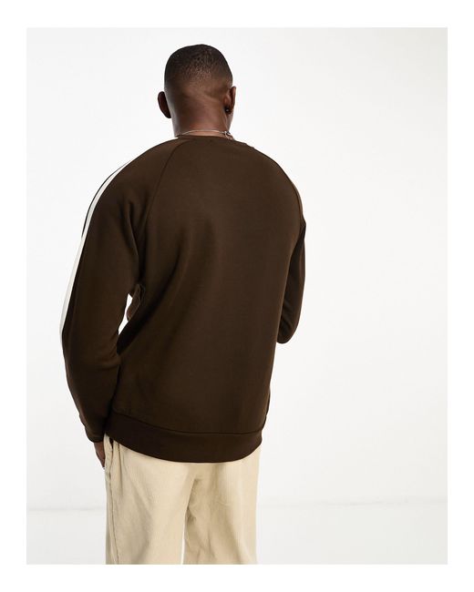 Polo Ralph Lauren Brown X Asos Exclusive Collab Sweatshirt With Central Logo