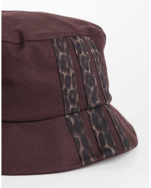 Adidas Originals Purple Adidas Training Bucket Hat