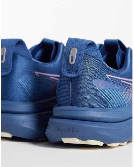 Asics Blue Gel-kayano 33 Running Trainers
