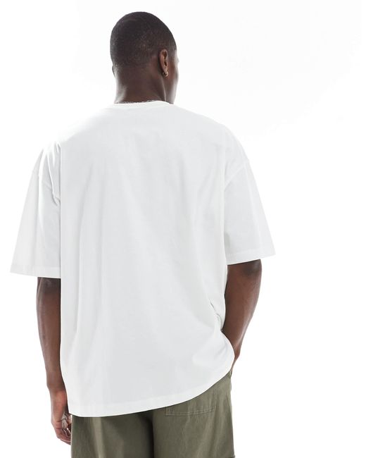 ASOS White Oversized T-shirt With Renaissance Graphic for men