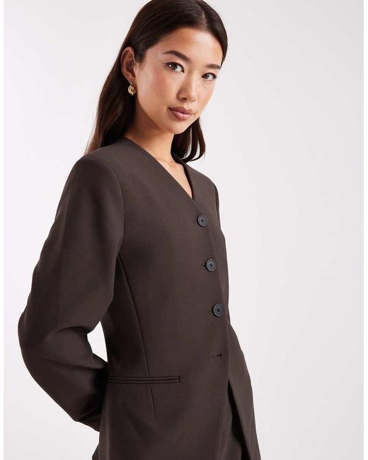 ONLY Black Structured Blazer Co-ord