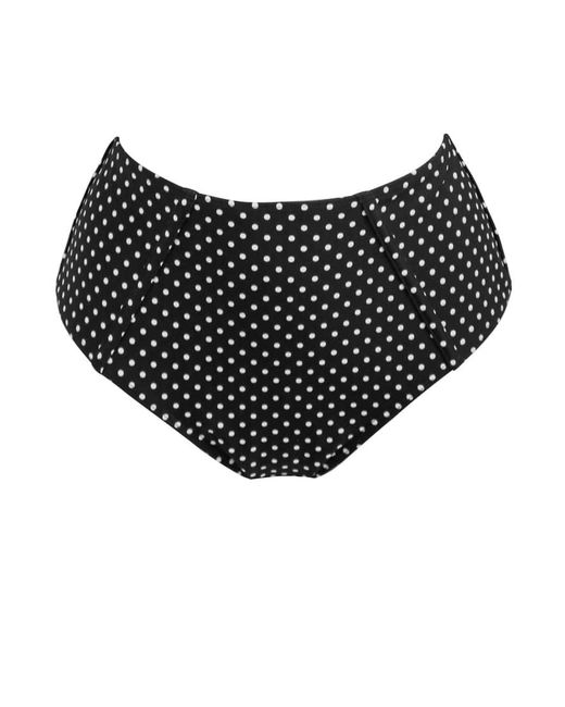 Pour Moi Blue Sicily High Waist Bikini Bottoms