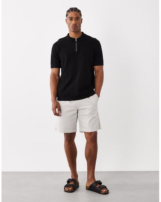 Jack & Jones Multicolor Textured Drawstring Shorts for men
