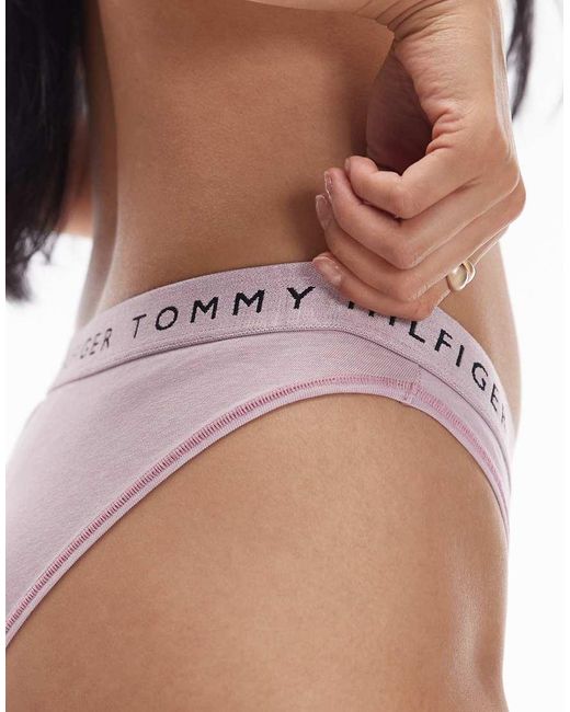 Tommy Hilfiger Pink Heritage Bikini Brief