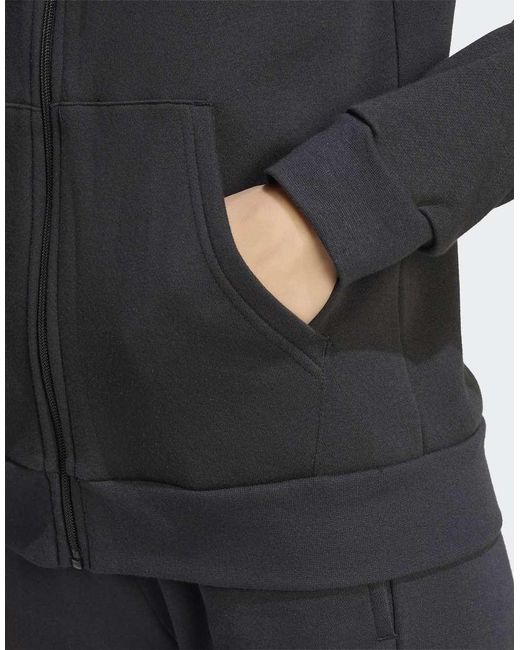 Adidas Originals Blue Entrada26 Full Zip Hoodie