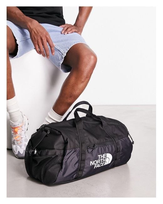 The North Face Black Bozer Duffel Bag for men
