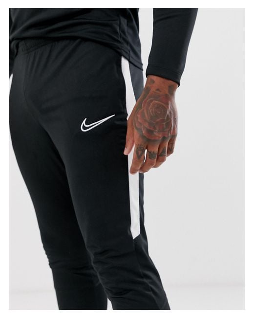 Nike Football Nike Soccer Academy Tapered Sweatpants in Black for Men | Lyst