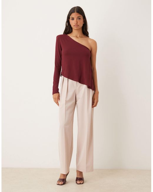 ASOS Red – asymmetrisches one-shoulder-oberteil