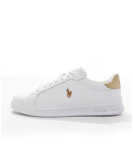 Polo Ralph Lauren – heritage court – sneaker in White für Herren