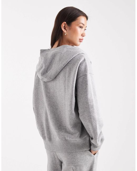ASOS White – oversize-kapuzenjacke