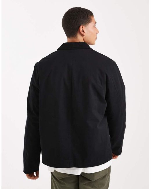 Jack & Jones Black Barn Jacket for men