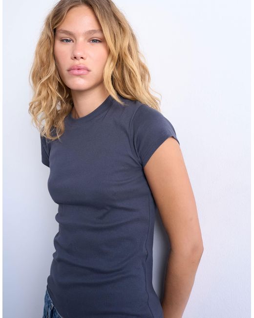 TOPSHOP Blue Everyday Tee