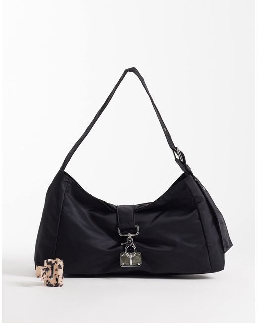Weekday Black – kleine schultertasche