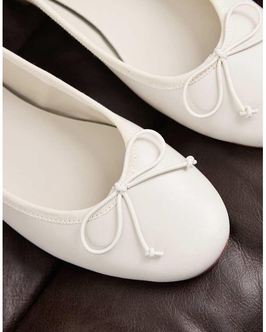 Tony Bianco Black Maddi Low Heel Ballet Shoes