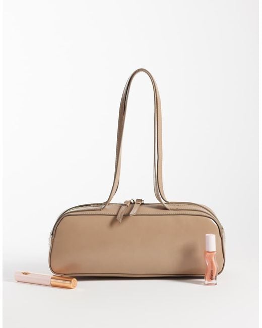 ASOS Natural Elongated Shoulder Bag