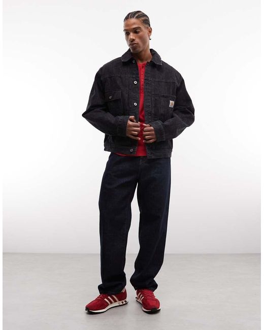 Carhartt Black Belmar Denim Jacket for men