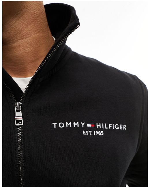 Tommy Hilfiger – sweatshirt in Black für Herren