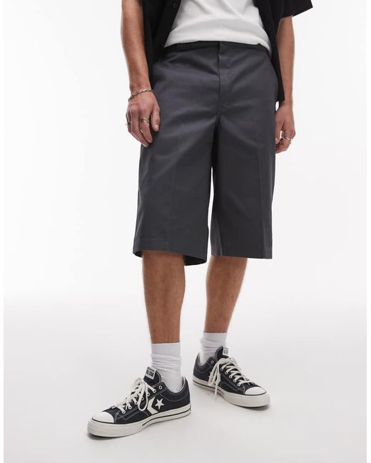 Dickies Blue 15 Inch Tailored Shorts for men