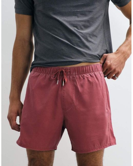 Abercrombie & Fitch Red Ypb Training Shorts for men