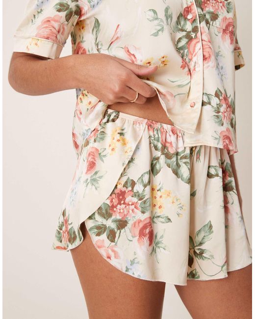 Abercrombie & Fitch Natural Pyjama Shorts