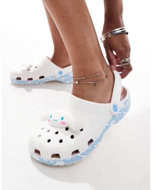 CROCSTM White Unisex Cinnamoroll Classic Clog