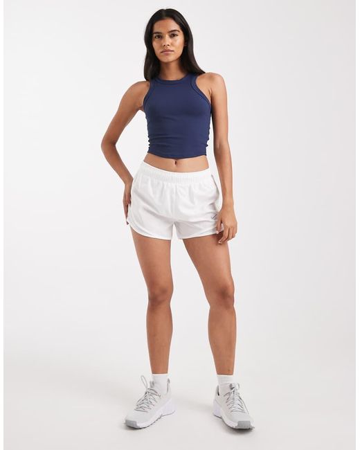 Nike Blue Nike One Training Dri-fit Fitted Crop Tank