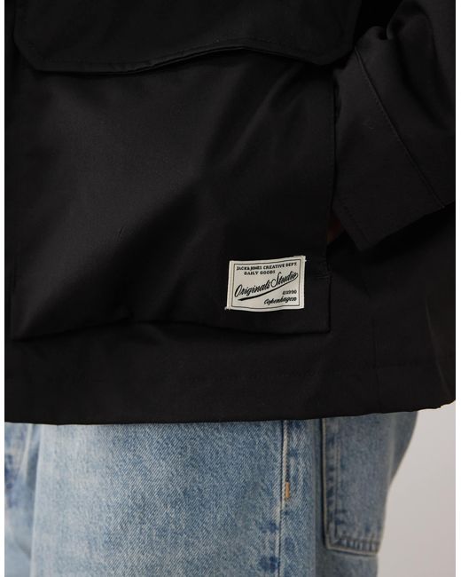 Jack & Jones Black Barn Jacket for men