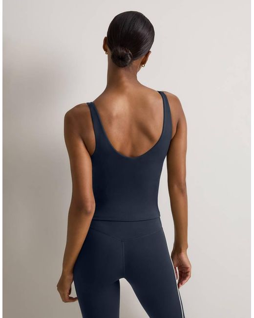 Tala Blue Skinluxe Contrast Piping Vest