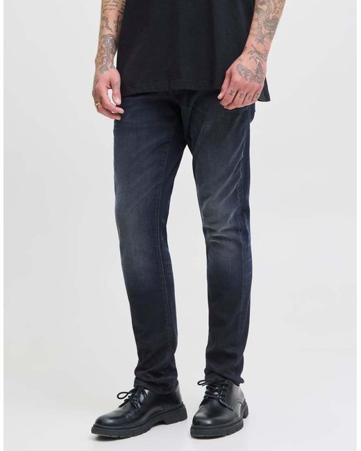 Jack & Jones Blue Slim Fit Jeans for men