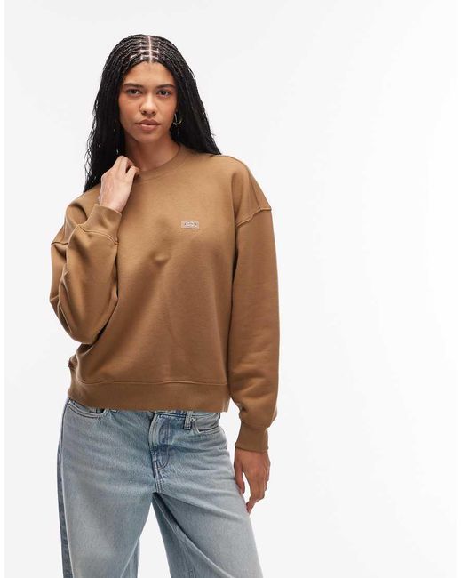 Dickies Brown Oakport Sweatshirt