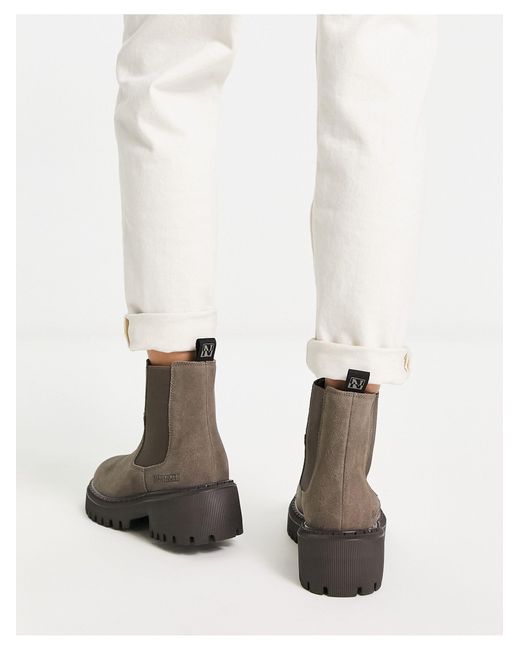 Napapijri Berry Chelsea Boots in White for Men | Lyst UK