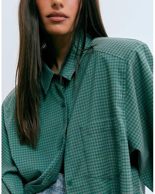 Lioness Gray Notting Hill Oversized Shoulder Pad Detail Multiway Button Front Shirt