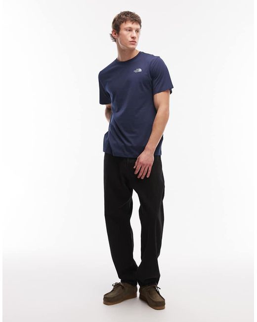 The North Face Blue Mountain Sketch Backprint T-shirt for men