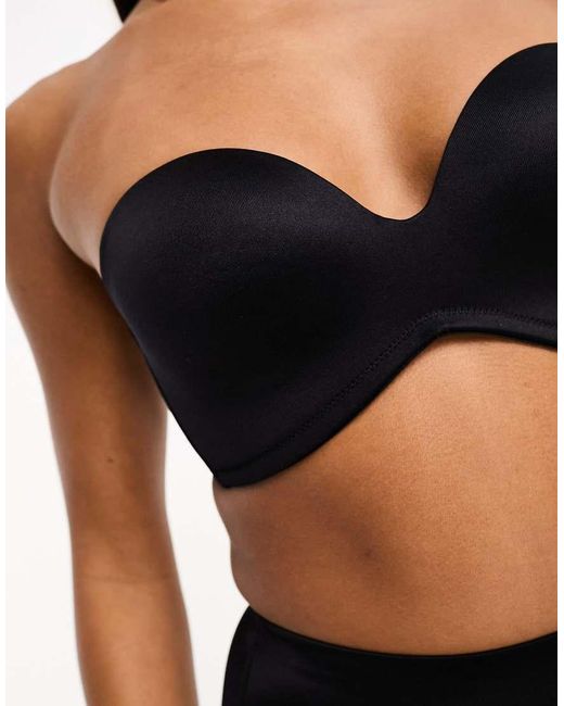 DORINA Black Mix & Match Sublime Scuplt Wirefree Strapless Bandeau Bra