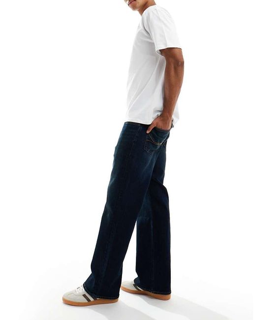 Hollister White Bootcut Jean for men