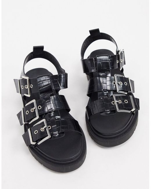 asos buckle sandals