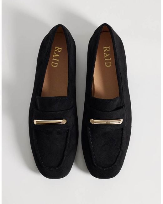 Raid Black Lucena Loafers