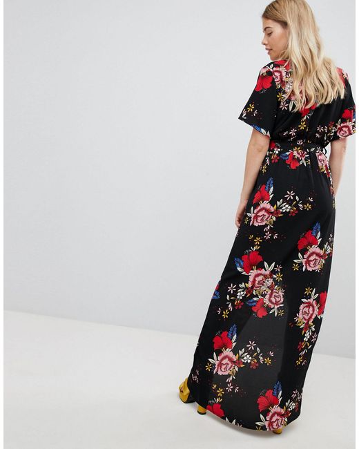 new look pink midi dress