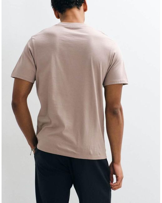 ASOS Blue Essentials 3 Pack Regular Fit T-shirts for men