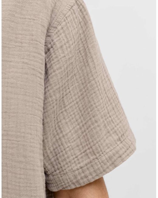Jack & Jones – freizeithemd in Natural für Herren
