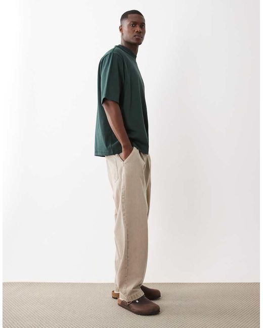 Only & Sons Green Super Oversized T-shirt for men